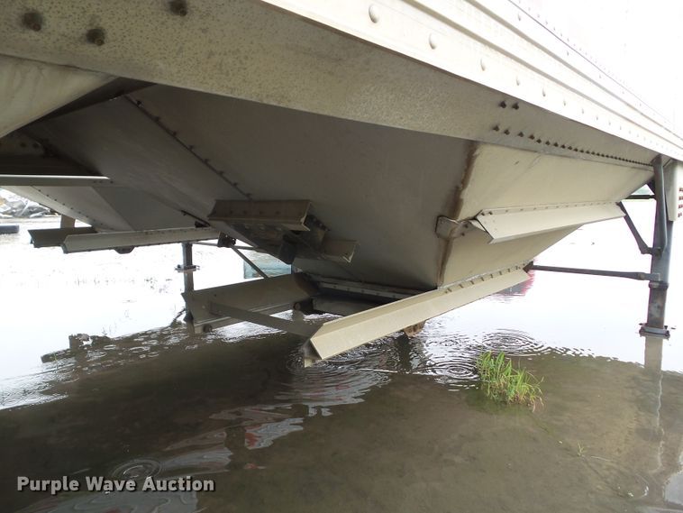 image for item EM9767 2014 Timpte double hopper bottom grain trailer