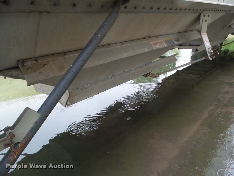 image for item EM9767 2014 Timpte double hopper bottom grain trailer