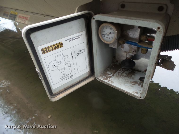 image for item EM9767 2014 Timpte double hopper bottom grain trailer