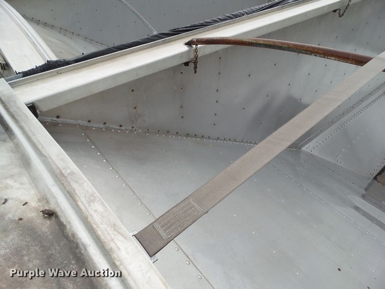 image for item EM9767 2014 Timpte double hopper bottom grain trailer