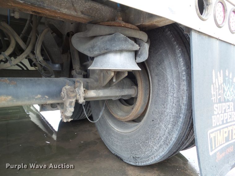 image for item EM9767 2014 Timpte double hopper bottom grain trailer