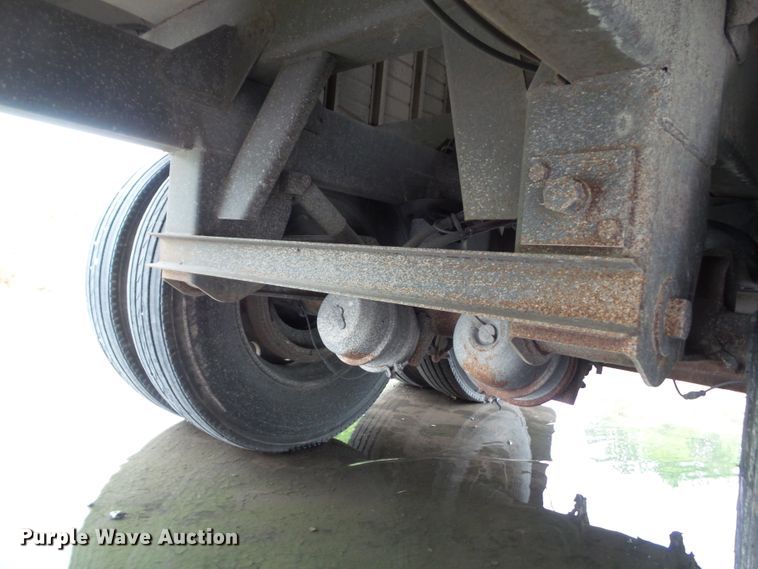 image for item EM9767 2014 Timpte double hopper bottom grain trailer