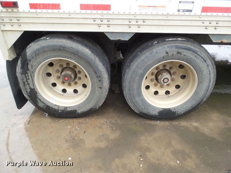 image for item EM9767 2014 Timpte double hopper bottom grain trailer