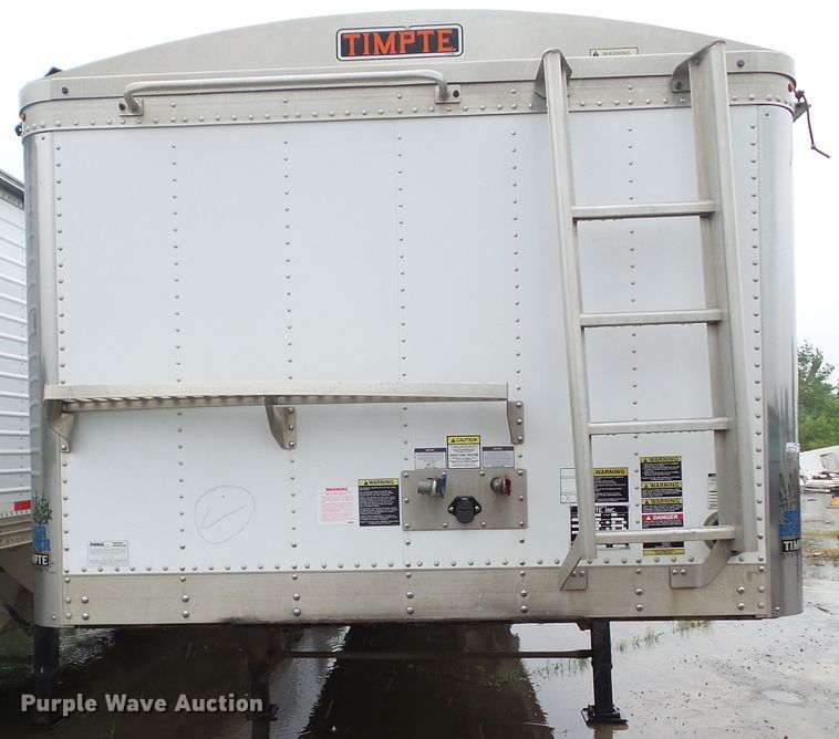 image for item EM9768 2013 Timpte double hopper bottom grain trailer