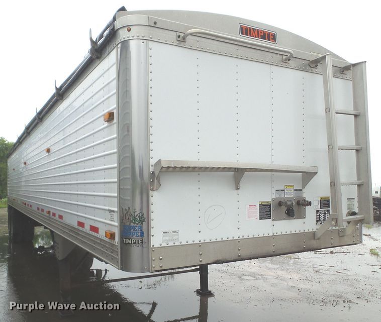 image for item EM9768 2013 Timpte double hopper bottom grain trailer