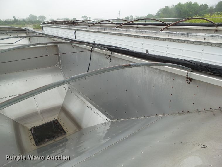 image for item EM9768 2013 Timpte double hopper bottom grain trailer