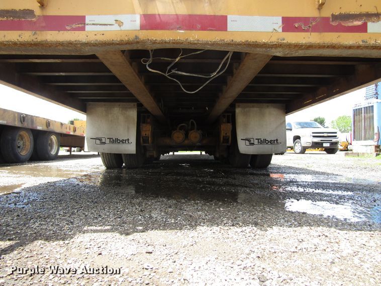 image for item EU9695 2000 Talbert GT3T-30 tilt deck equipment trailer