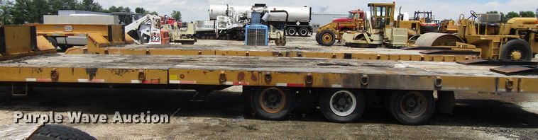 image for item EU9696 2000 Talbert GT3T-30 tilt deck equipment trailer