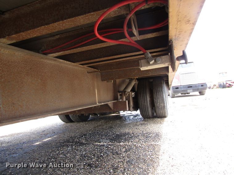 image for item EU9696 2000 Talbert GT3T-30 tilt deck equipment trailer