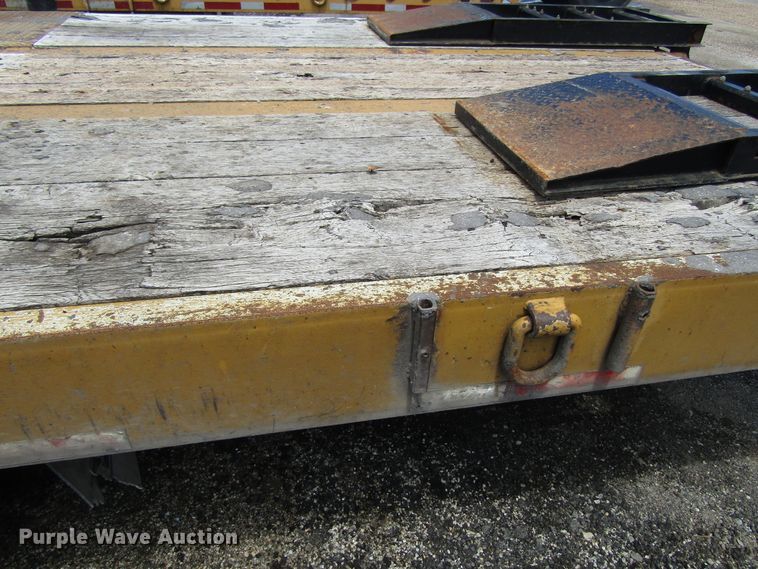 image for item EU9696 2000 Talbert GT3T-30 tilt deck equipment trailer