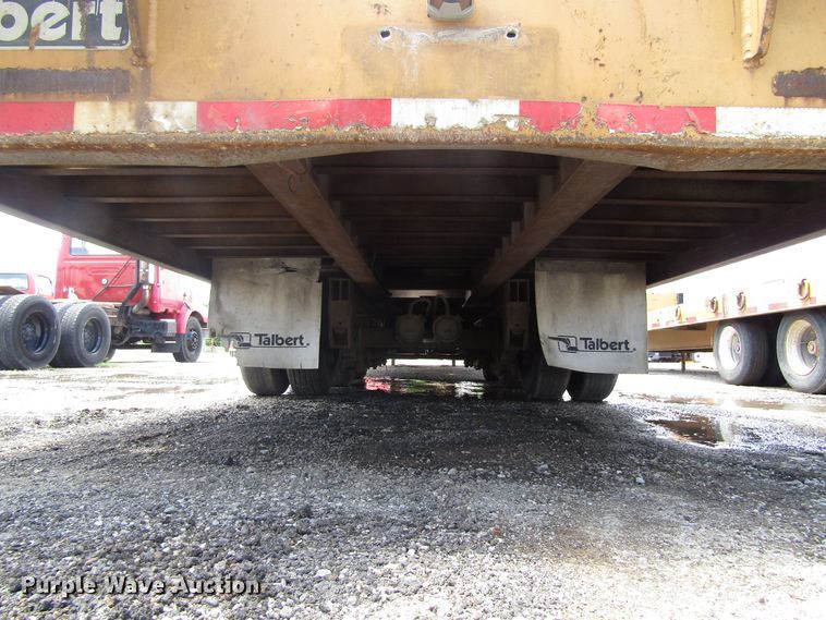 image for item EU9696 2000 Talbert GT3T-30 tilt deck equipment trailer