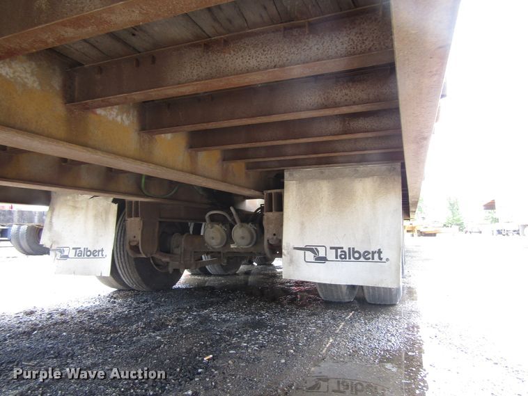 image for item EU9696 2000 Talbert GT3T-30 tilt deck equipment trailer