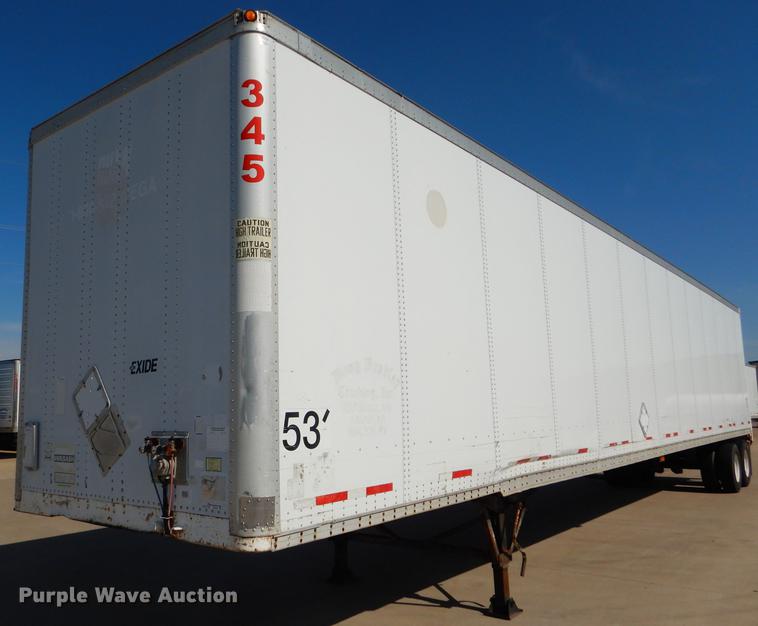 image for item FG9393 1999 Wabash Duraplate dry van trailer