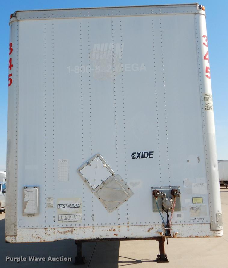 image for item FG9393 1999 Wabash Duraplate dry van trailer