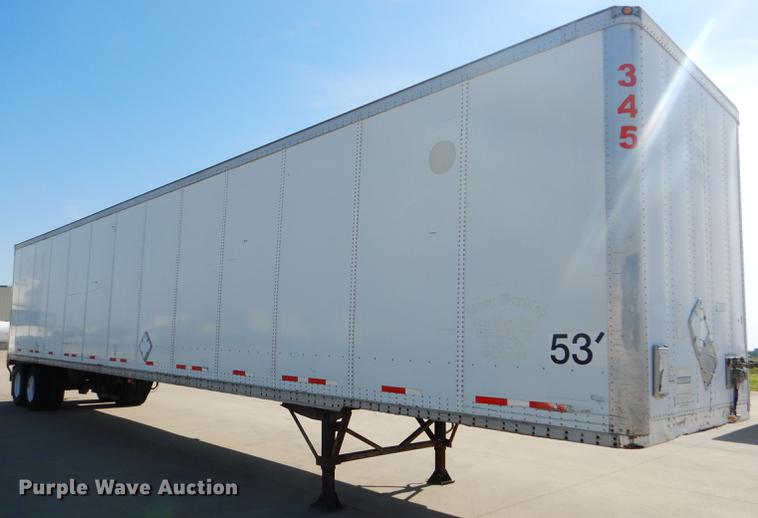 image for item FG9393 1999 Wabash Duraplate dry van trailer