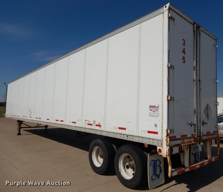 image for item FG9393 1999 Wabash Duraplate dry van trailer