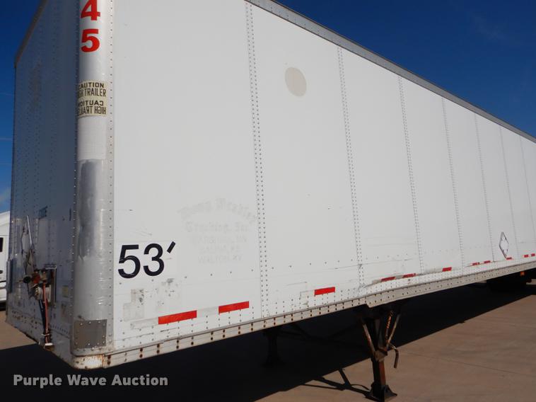image for item FG9393 1999 Wabash Duraplate dry van trailer