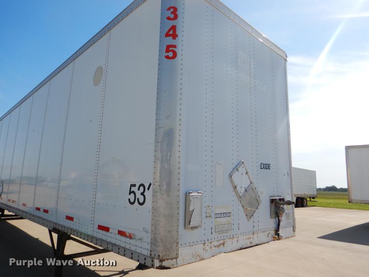 image for item FG9393 1999 Wabash Duraplate dry van trailer