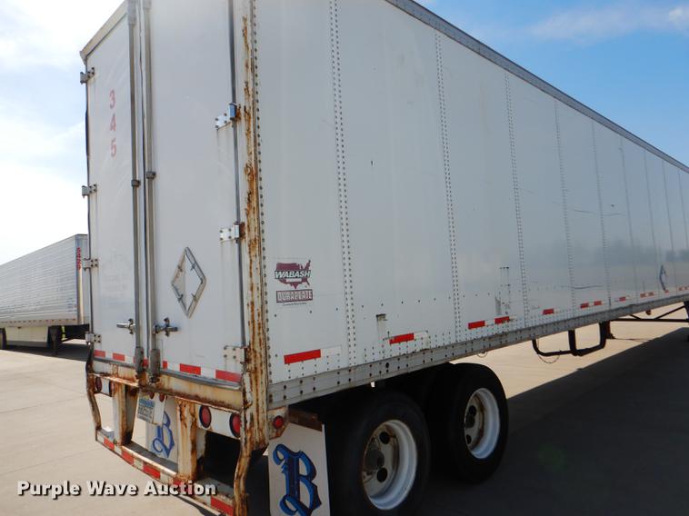 image for item FG9393 1999 Wabash Duraplate dry van trailer