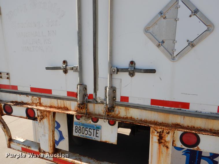 image for item FG9393 1999 Wabash Duraplate dry van trailer