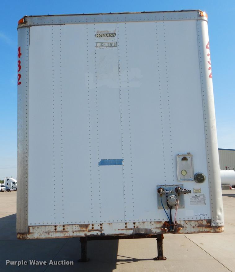 image for item FT9508 2000 Wabash Duraplate dry van trailer