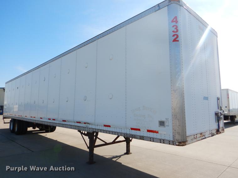 image for item FT9508 2000 Wabash Duraplate dry van trailer