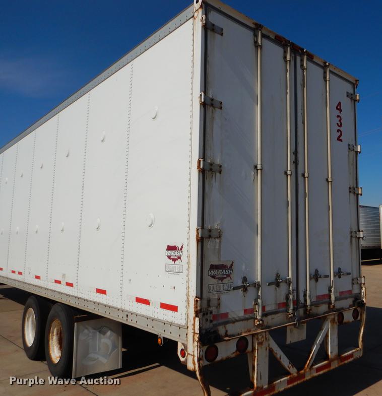 image for item FT9508 2000 Wabash Duraplate dry van trailer