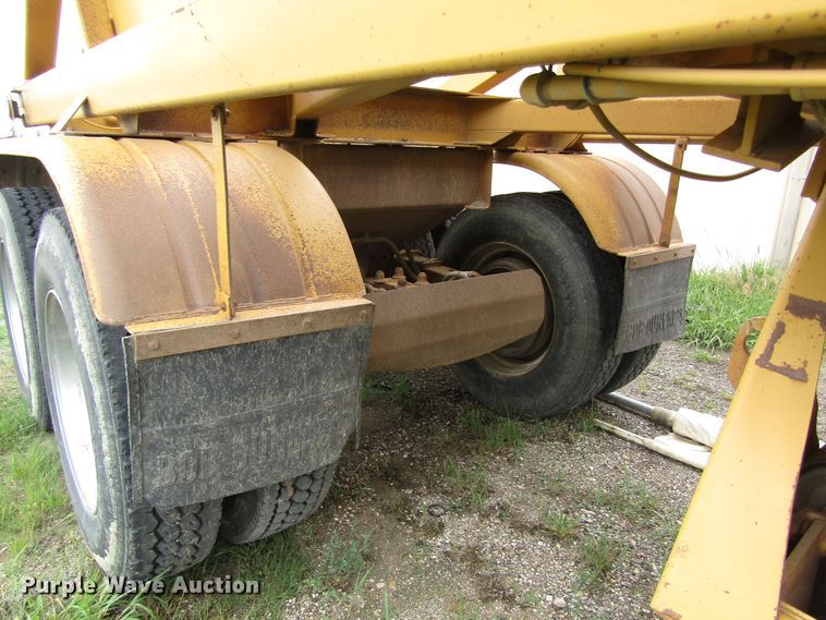 image for item DB4952 1982 Timpte bottom dump trailer