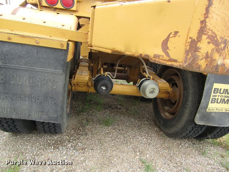 image for item DB4952 1982 Timpte bottom dump trailer