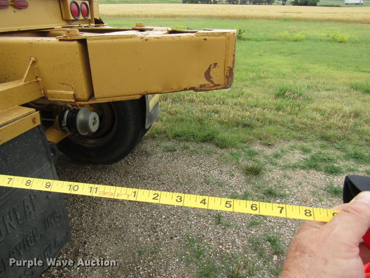 image for item DB4952 1982 Timpte bottom dump trailer