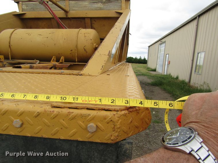 image for item DB4952 1982 Timpte bottom dump trailer