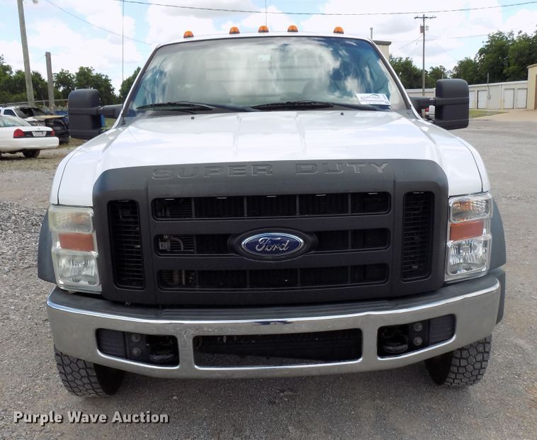 image for item DB9505 2008 Ford F550 flatbed pickup truck