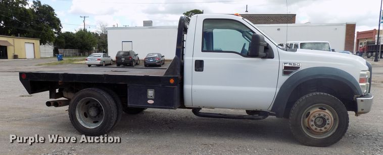 image for item DB9505 2008 Ford F550 flatbed pickup truck