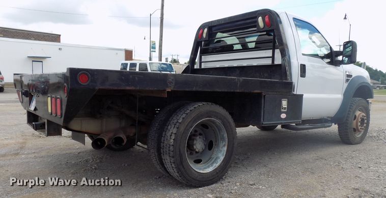 image for item DB9505 2008 Ford F550 flatbed pickup truck