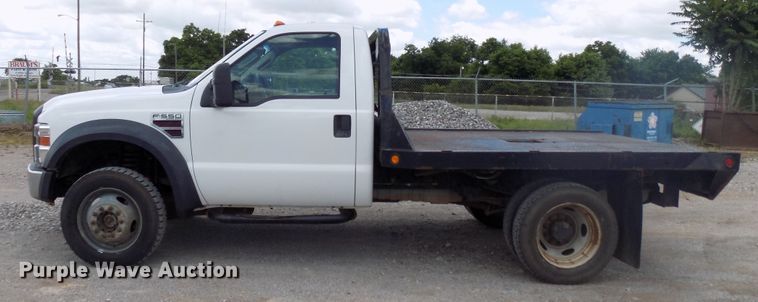 image for item DB9505 2008 Ford F550 flatbed pickup truck