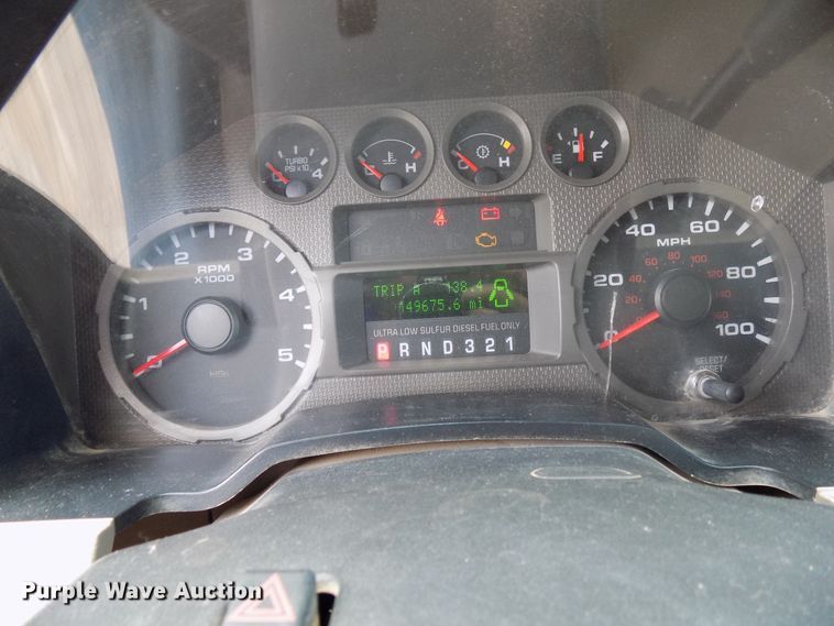 image for item DB9505 2008 Ford F550 flatbed pickup truck