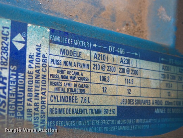 image for item DC5122 1995 International 4900 digger derrick truck