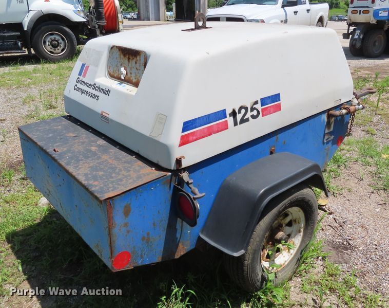 image for item DD6256 1998 Grimmer Schmidt 125Q air compressor