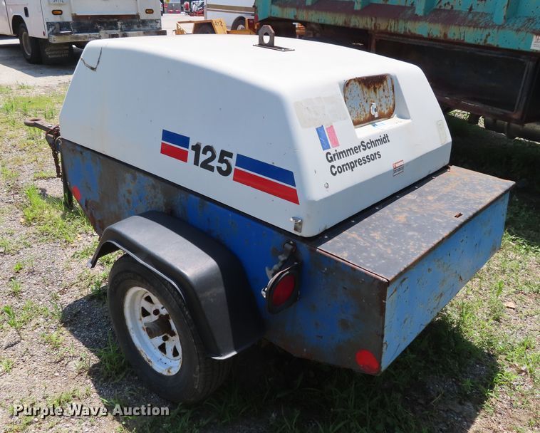 image for item DD6256 1998 Grimmer Schmidt 125Q air compressor