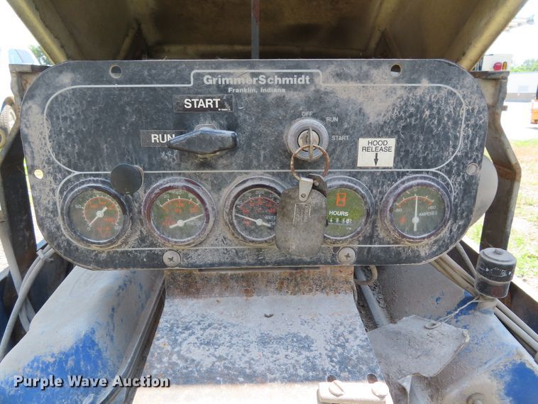 image for item DD6256 1998 Grimmer Schmidt 125Q air compressor