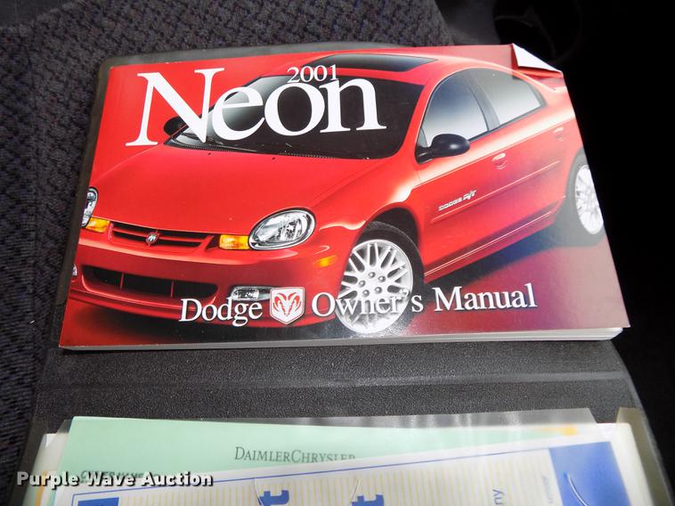 image for item DE7702 2001 Dodge Neon SE