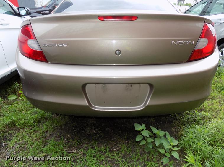image for item DE7702 2001 Dodge Neon SE
