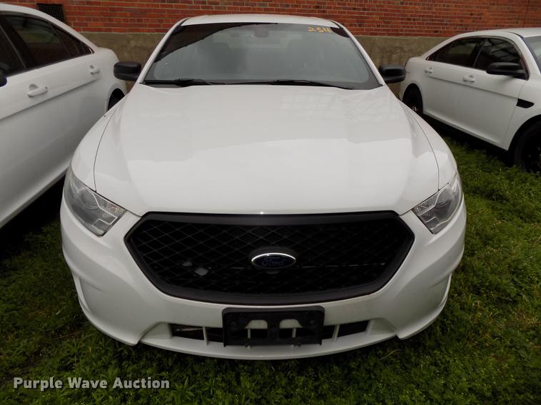 image for item DE7703 2013 Ford Taurus Police Interceptor