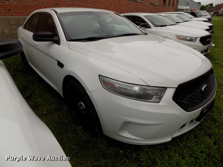 image for item DE7703 2013 Ford Taurus Police Interceptor