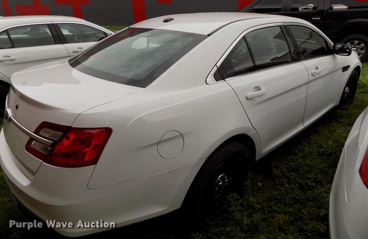 image for item DE7703 2013 Ford Taurus Police Interceptor