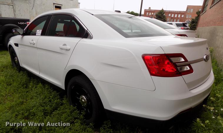 image for item DE7703 2013 Ford Taurus Police Interceptor