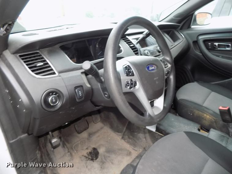 image for item DE7703 2013 Ford Taurus Police Interceptor