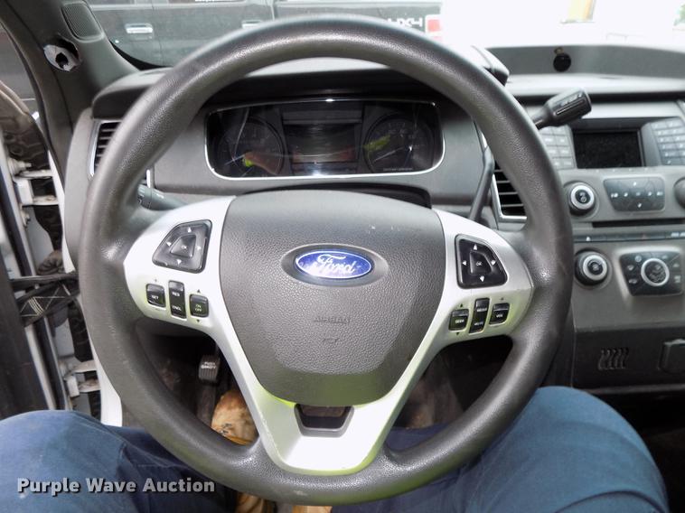 image for item DE7703 2013 Ford Taurus Police Interceptor