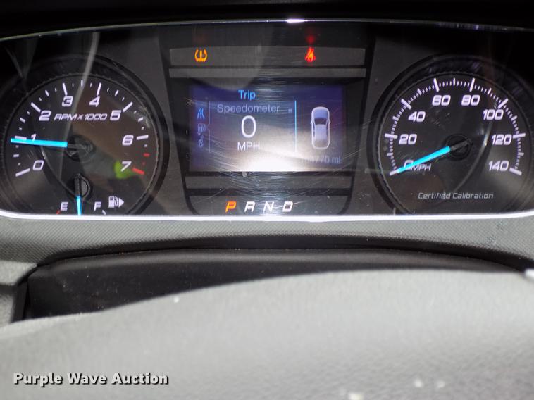 image for item DE7703 2013 Ford Taurus Police Interceptor