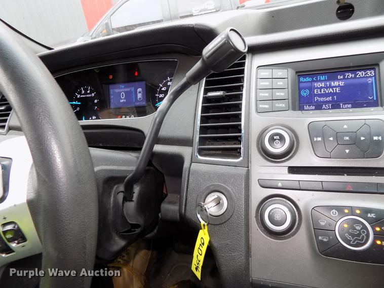 image for item DE7703 2013 Ford Taurus Police Interceptor